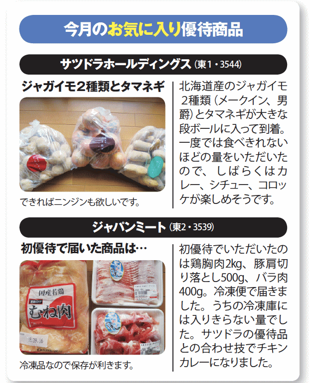 主婦まる子の華麗なる株主優待生活